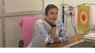 समस्तीपुर की सांसद शाम्भवी।