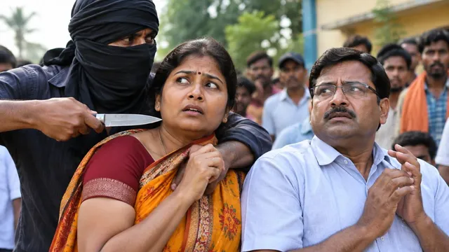 मुजफ्फरपुर में आम सभा के दौरान चाकू की नोक पर मुखिया और पंचायत सचिव को बनाया बंधक