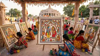 अयोध्या की प्रदर्शनी में 8 कलाकारों की कलाकृतियां चयनित