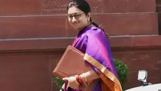 हरियाणा बीजेपी प्रभारी स्मृति ईरानी। फाइल फोटो