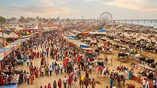 सोनपुर मेला 2026 की तैयारी शुरू (एआई जेनरेटेड तस्वीर)