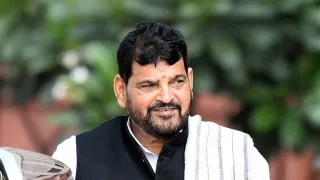 बृजभूषण शरण सिंह के खिलाफ महिला पहलवान पहुचीं कोर्ट। फोटो- एएनआई
