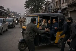 जांच में सामने आया है कि कश्मीरी गेट इलाके में ई-रिक्शा को रोककर यात्रियों से लूटपाट की वारदात साजिश थी। एआई इमेज