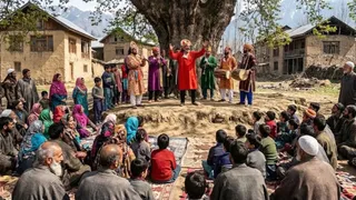 कश्मीर का सदियों पुराना लोक नाटक भांड पाथेर (AI Generated Image)