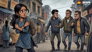 10 साल में चार गुना तेजी से बढ़े बच्चियों के साथ रेप के मामले (AI जेनरेटेड फोटो)