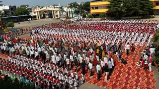 विद्या भारती ने 'नमामि भारतम्' कार्यक्रम का सफल आयोजन किया