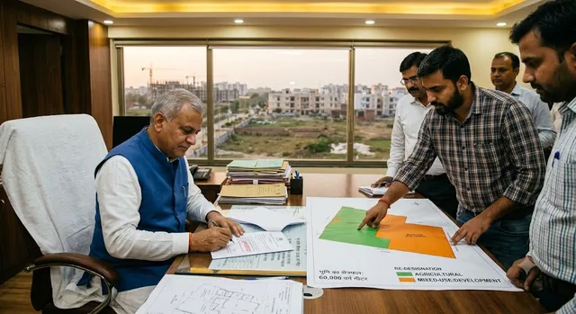 यूपी में 60000 वर्गमीटर तक की जमीन का भू-उपयोग बदलना हुआ आसान, विकास प्राधिकरणों को मिला बड़ा अधिकार