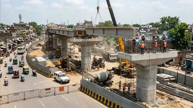 जौनपुर में फ्लाईओवर के निर्माण के लिए 38 करोड़ जारी, मुख्य मार्ग बंद होने से कार्य में आएगी तेजी
