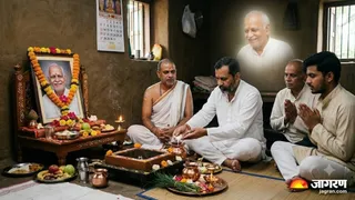 पितृ पक्ष में पूर्वजों को प्रसन्न करने के लिए करें ये शुभ कार्य और पाएं आशीर्वाद । (Picture Credit- AI Generated)