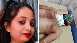 गजाला का फाइल फोटो और उपचाराधीन इरफान
