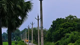 जमुई सिकंदरा थाना क्षेत्र अंतर्गत पोहे रोड में पोल से चोरी।