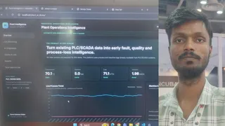 एकेटीयू के पूर्व छात्र नीतीश ने स्प्राइटऐरा के सहयोग से एआई-युक्त 'डाटा ब्रिज' सॉफ्टवेयर विकसित किया है। फोटो: जागरण