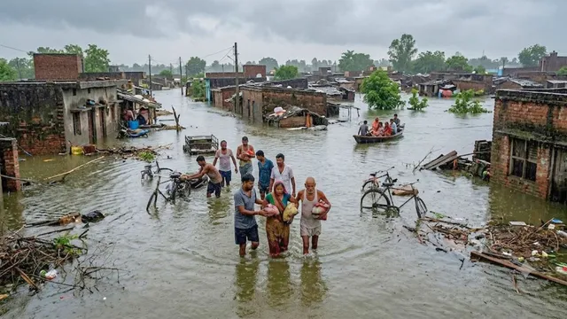 लखीमपुर में 342 MM बारिश से हाहाकार: जिले के कई इलाके डूबे, अगले 24 घंटों के लिए विभाग ने जारी किया अलर्ट

