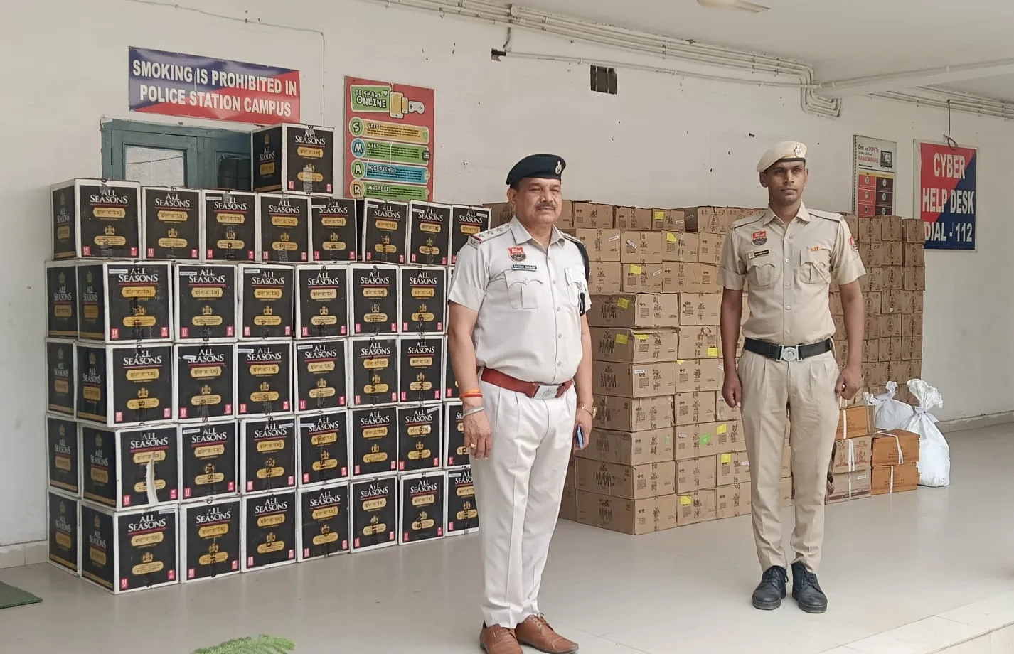 rewari liquor smuggling