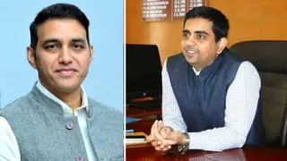 आईएएस अजय कुमरा और निखिल गजराज (फाइल फोटो)