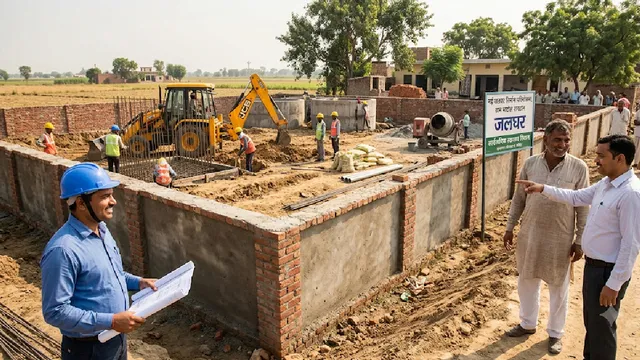 भाटोल रागडांन में 5 करोड़ की लागत से जलघर निर्माण शुरू, हरियाणा के हांसी में पेयजल संकट का हुआ स्थायी समाधान
