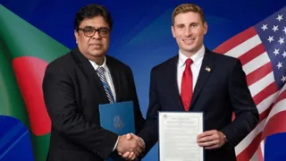 बांग्लादेश और अमेरिका ने रणनीतिक नागरिक परमाणु सहयोग पर समझौता किया (फोटो- ANI)