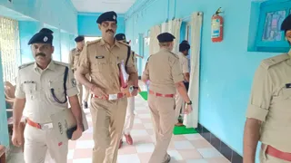 नालंदा पुलिस। फोटो जागरण