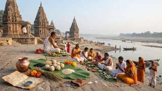 गया में पिंडदान कराने के पूरे खर्च की जानकारी (Image Source: AI Generated)