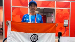 एशियन गेम्स के हीरो हिमाचल के सावन बरवाल। फोटो जागरण
