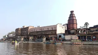 मथुरा- वृंदावन के यमुना किनारे प्राचीन केशीघाट। - फोटो: जागरण।