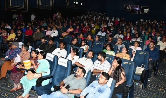 जागरण फिल्म फेस्टिवल: पर्दे पर दिखा नीब करौरी बाबा का आध्यात्मिक सफर, भक्तिभाव में डूबा सिनेमा हाल