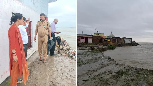 एसडीएम आकांक्षा गुप्ता के साथ एडीएम और सीडीओ ने किया निरीक्षण