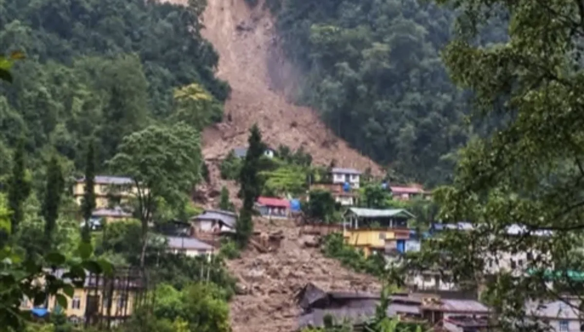 Massive devastation in Sikkim's Rimbi village (3)
