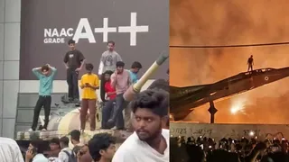 उग्र प्रदर्शन के बीच हॉस्टल सुरक्षा और निष्पक्ष जांच की उठी मांग।