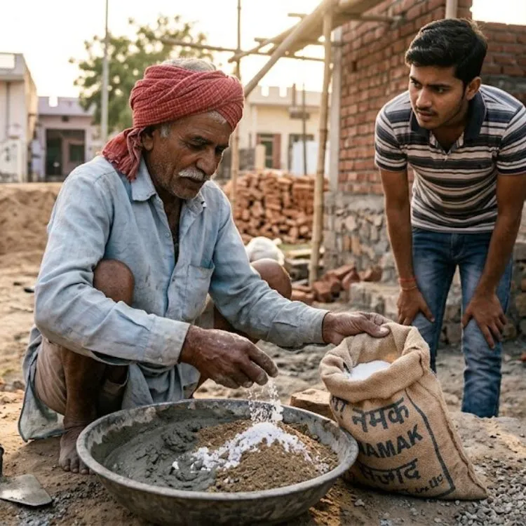 Traditional Indian construction secret