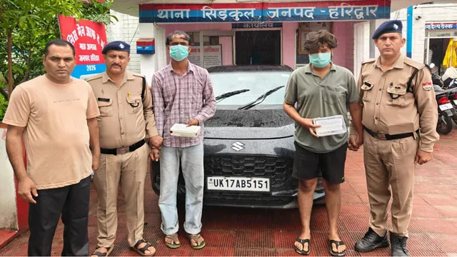 देहरादून अपहरण प्रयास के बाद हरिद्वार में की लूट, दो बदमाश गिरफ्तार