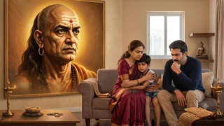 चाणक्य नीति: बच्चों की परवरिश में माता-पिता न करें ये 4 गलतियां (Picture Credit: AI Generated)