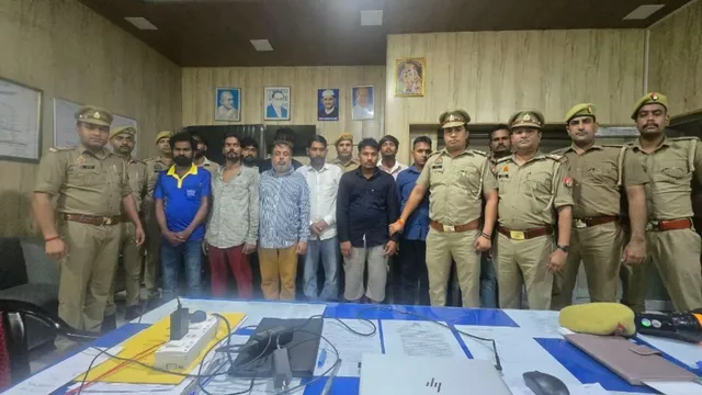 बरेली के पूर्व डिप्टी जेलर के बेटे समेत 13 साइबर ठग गिरफ्तार, देश भर में कर चुके थे 10 करोड़ से ज्यादा की ठगी 
