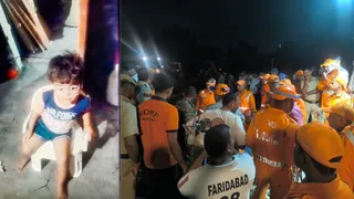 बोरवेल में गिकी नेहा व रेस्क्यू ऑपरेशन में जुटी एसडीआरएफ की टीम। सौ- स्वजन