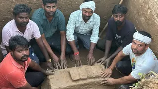 कुरुक्षेत्र में खुदाई के दौरान ढांचा मिलने के बाद ग्रामीणों ने शुरू किया गोगामेड़ी का निर्माण। फोटो जागरण