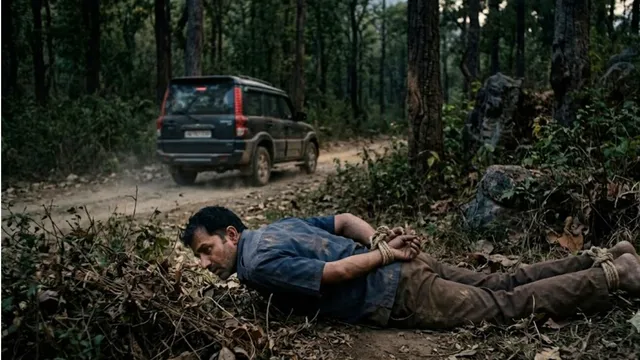 ड्राइवर का हाथ-पैर बांधकर जंगल में फेंका, जमुई के बटिया घाटी में स्कॉर्पियो ले उड़े लुटेरे
