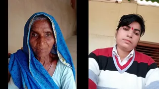 दिवंगत शांती देवी और नीलू, फाइल फोटो