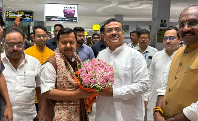 suvendu welcome Nitin Naveen