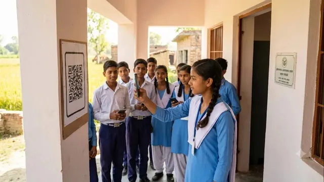 यूपी में 198 गांवों की डिजिटल लाइब्रेरी में QR कोड से लगेगी हाजिरी, बाराबंकी में व्यवस्था लागू
