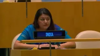 संयुक्त राष्ट्र में भारत के स्थायी मिशन में फर्स्ट सेक्रेटरी पेटल गहलोत। फोटो: आर्काइव
