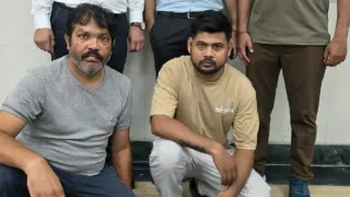 गुरुग्राम औषधि नियंत्रण विभाग की गिरफ्त में नकली टेल्मा-एएम दवा मामले में दो आरोपित। सौ.टीम प्रतिनिधि