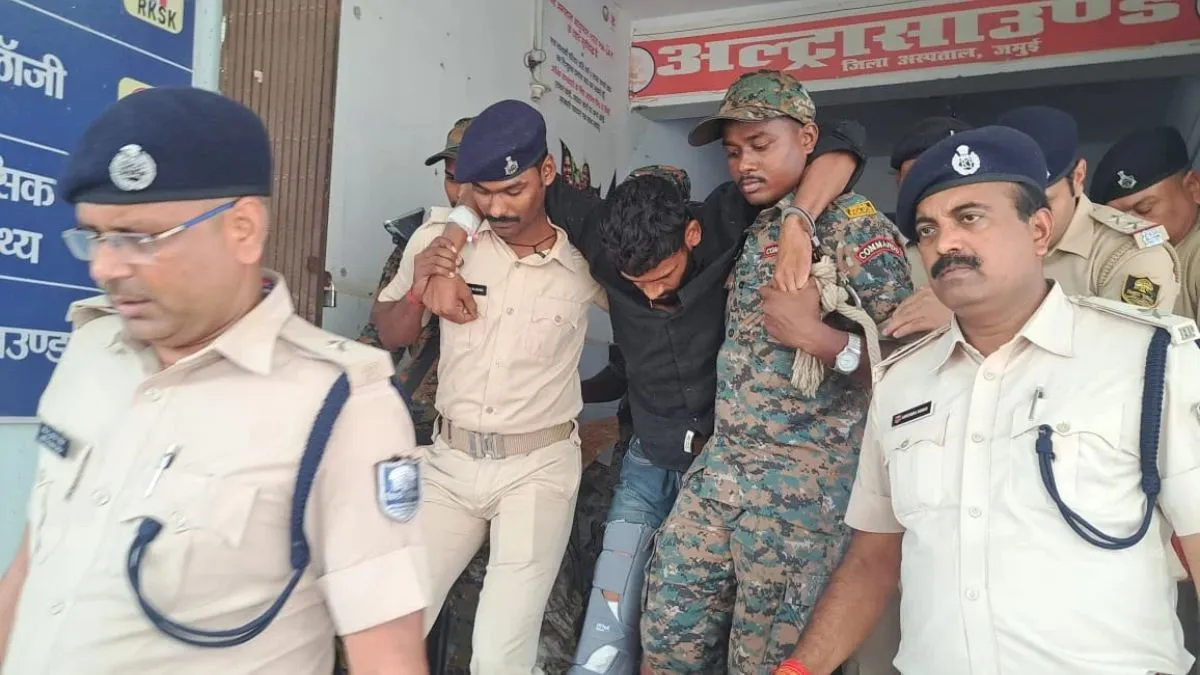 Jamui Bad Touch Case Nandan Yadav Presented in Court (1)