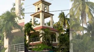 थाना चौक स्थित विद्यापति टावर।