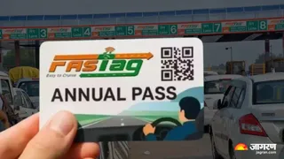 फास्टैग एनुअल पास ने एक साल में 1 करोड़ बिक्री का रिकॉर्ड बनाया (जागरण ग्राफिक्स)