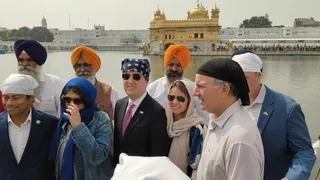 अमेरिकी राजदूत सर्जियो गोर आज अमृतसर के एक दिवसीय दौरे पर।