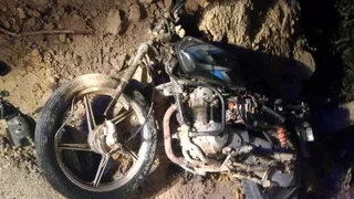 फरीदकोट में दो बाइकों की टक्कर।