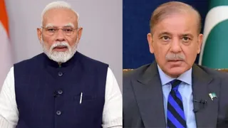 पीएम मोदी और शहबाज शरीफ। (फाइल फोटो।)