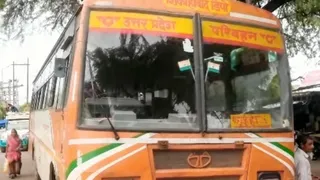 फरिहा जाने के दौरान कोटला रोड पर सवारियों के इंतजार में खड़ी रोडवेज बस : जागरण