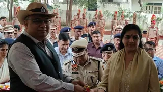 डीजीपी अजय सिंघल ने किया सेक्टर 17-18 थाने की नई बिल्डिंग का उद्घाटन। फोटो: जागरण
