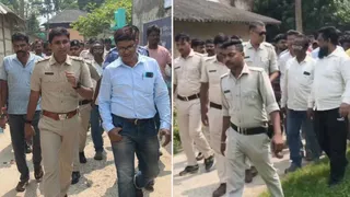 भारी पुलिस सुरक्षा के बीच बीरभूम में 17 साल बाद घर लौटे विस्थापित परिवार (फोटो- सोशल मीडिया)